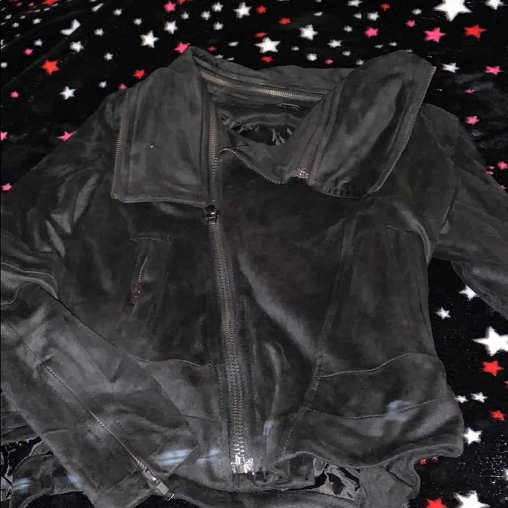 Suade leather 🧥 Moto jacket